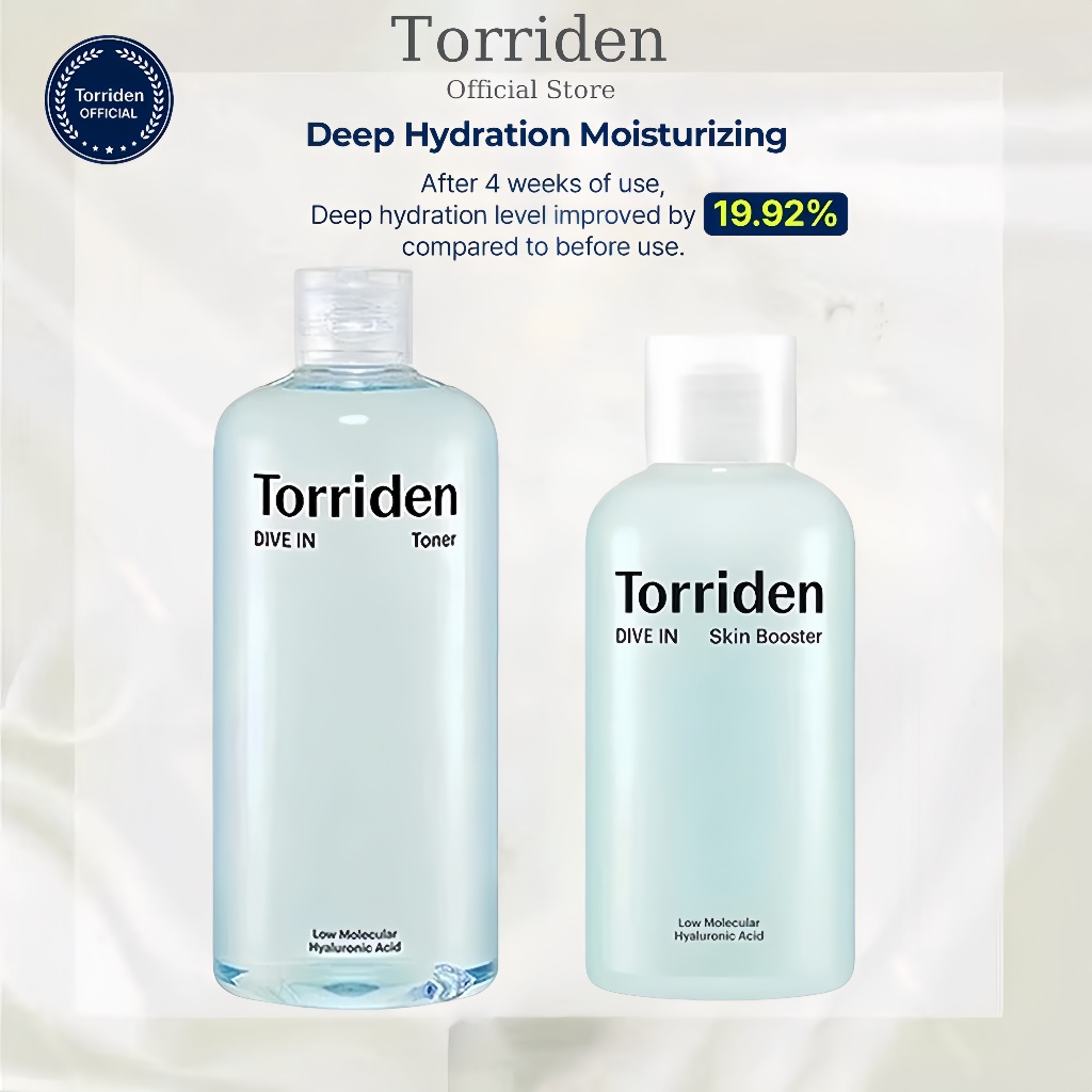 Torriden DIVE IN Toner Low Molecular Hyaluronic Acid Torriden DIVE IN Skin Booster set