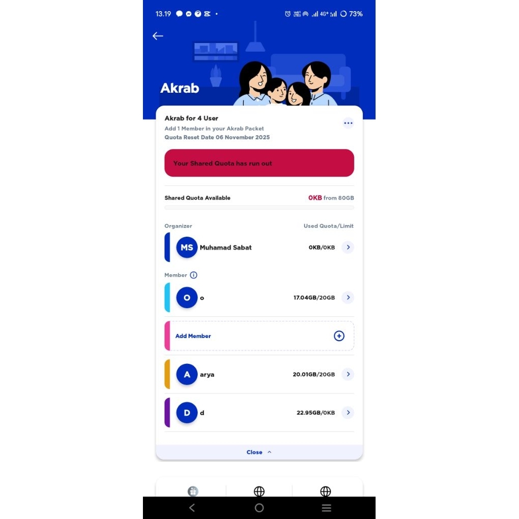 AKRAB XL DISKON 70%