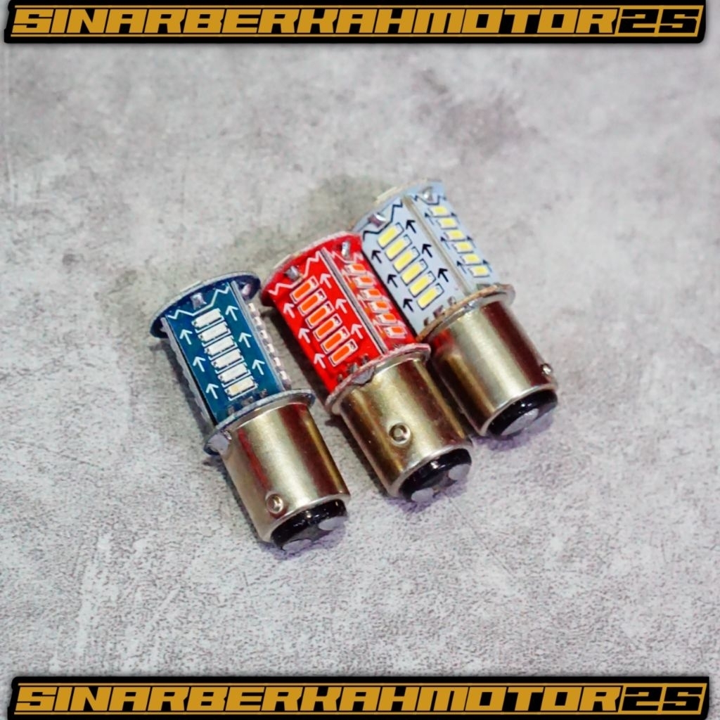 lampu stop 30 mata lampu belakang motor lampu rem plus stop 30 titik led stop lamp bohlamp led