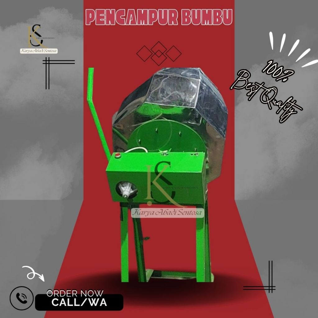 Mesin Pengaduk Bumbu / Pencambur Bumbu