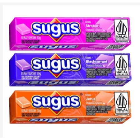 Sugus Stick 30 Gram Permen Lunak (1 Pc) / Permen Sugus