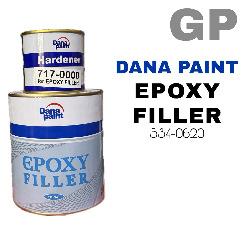 Epoxy Filler DANAPAINT || Grey & White || 1 set || Primer