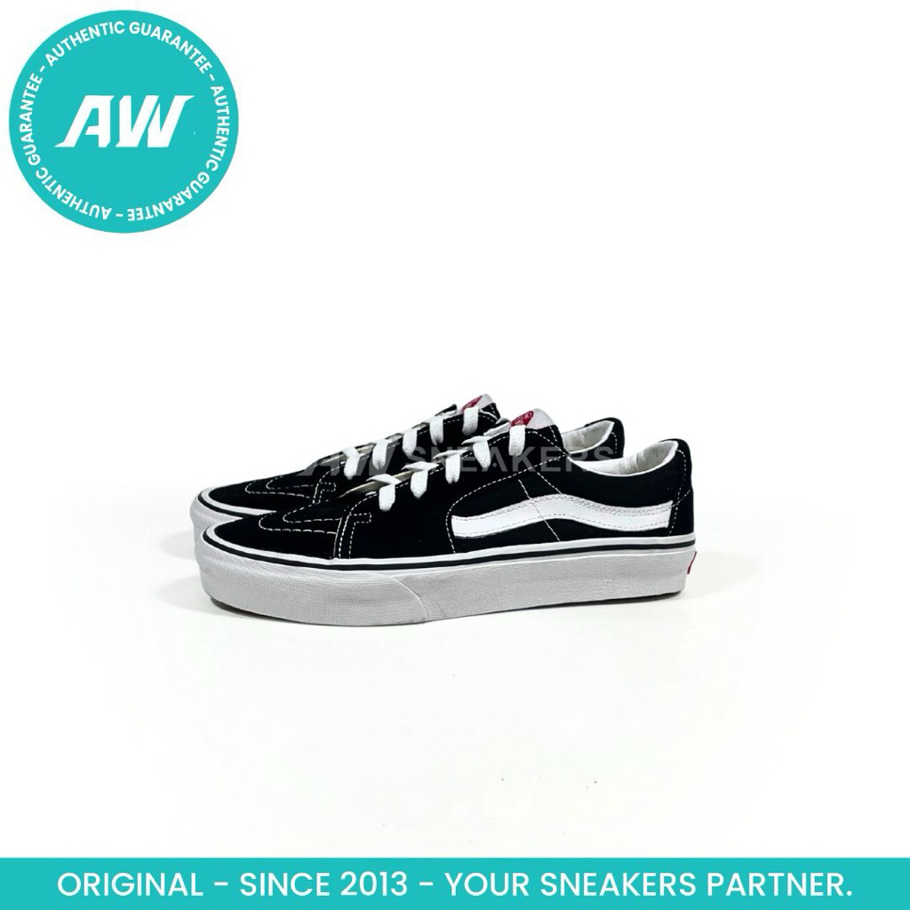 Vans SK8-Low “Black White”