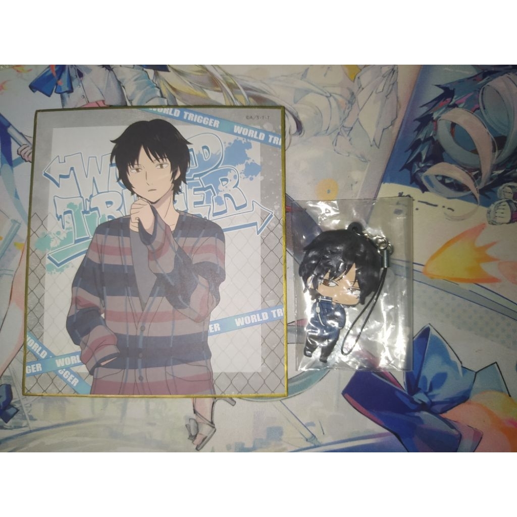 World Trigger Mochimochi Mascot Jin Yuichi Nasu Rei Rubber Strap Karasuma Kyousuke Ninomiya Masataka