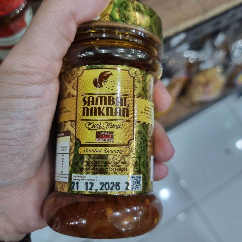 SAMBAL NAKNAN. SAMBEL PEDAS. SAMBAL BAWANG NAKNAN