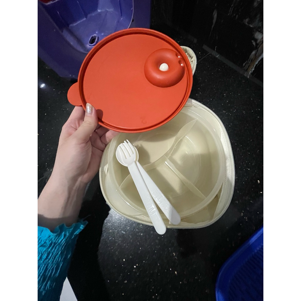 tupperware preloved bekal tempat makan