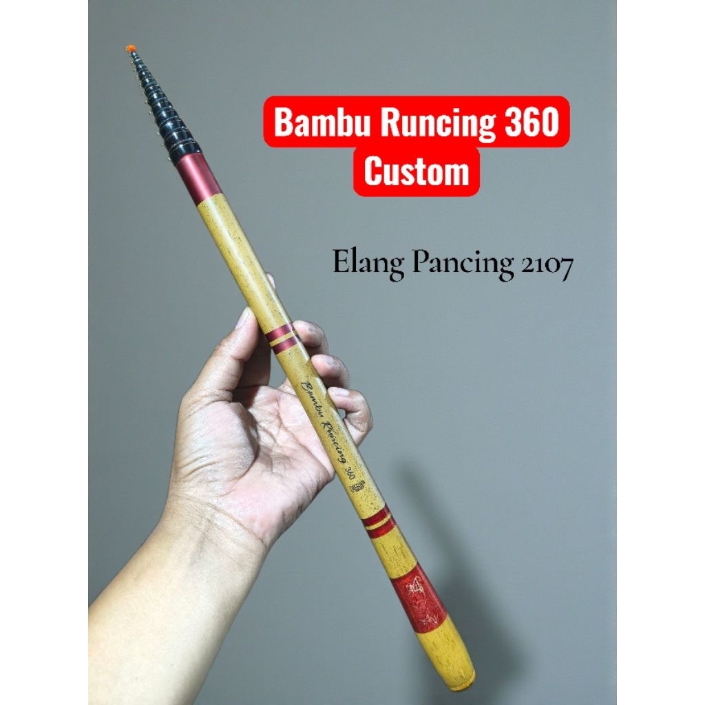 TEGEK KOLONG OREGON BAMBU RUNCING 360