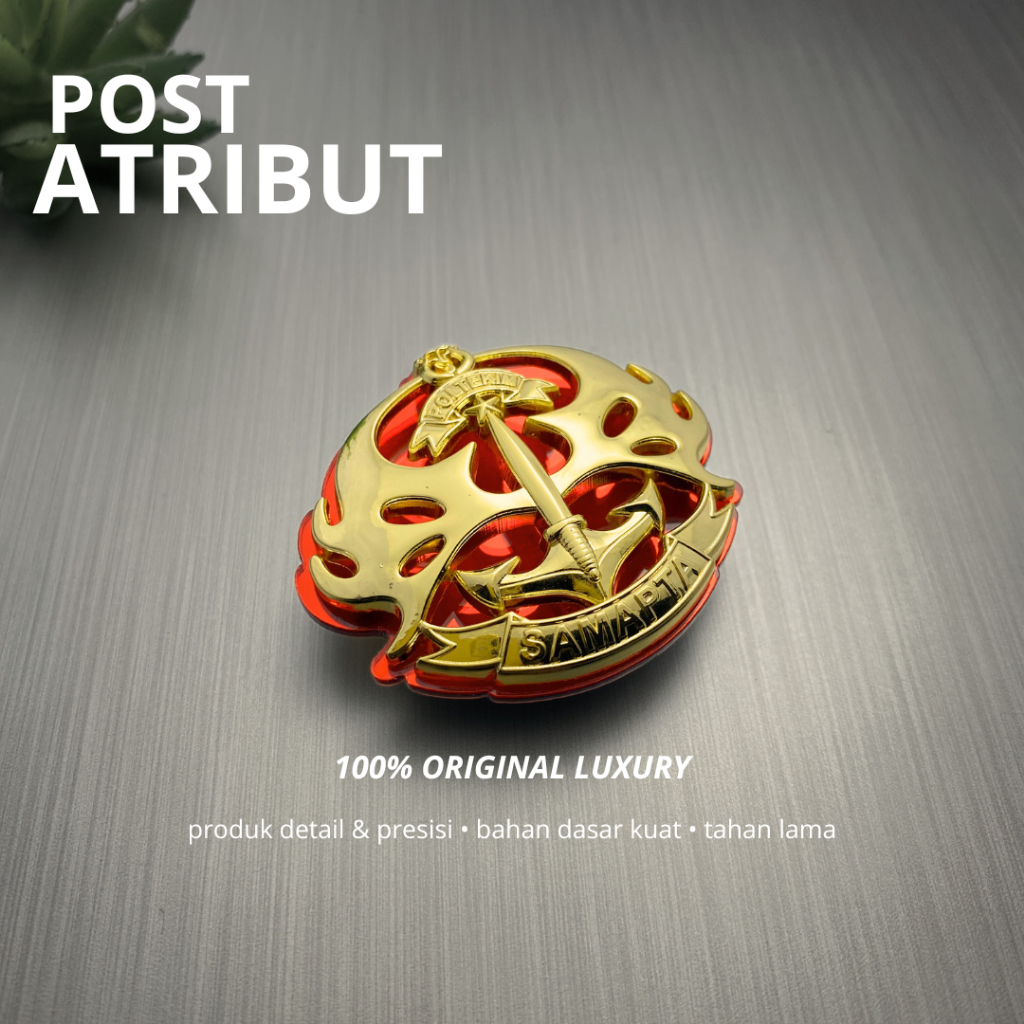 100% LUXURY Pin Samapta Poltekim / Luxury Brevet Samapta Poltekim / Pin Samapta / Pin Imigrasi / Atr