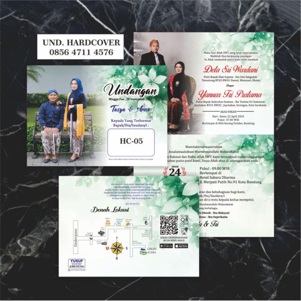 Undangan hardcover/undangan hardcover murah /undangan pernikahan /undangan pernikahan murah