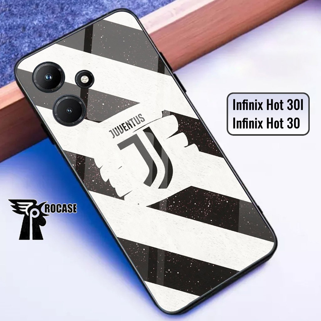 Case Infinix Hot 30i - Casing Hp Infinix Hot 30i Terbaru ( JUVENTUS ) Softcase Hp Infinix Hot 30i - 