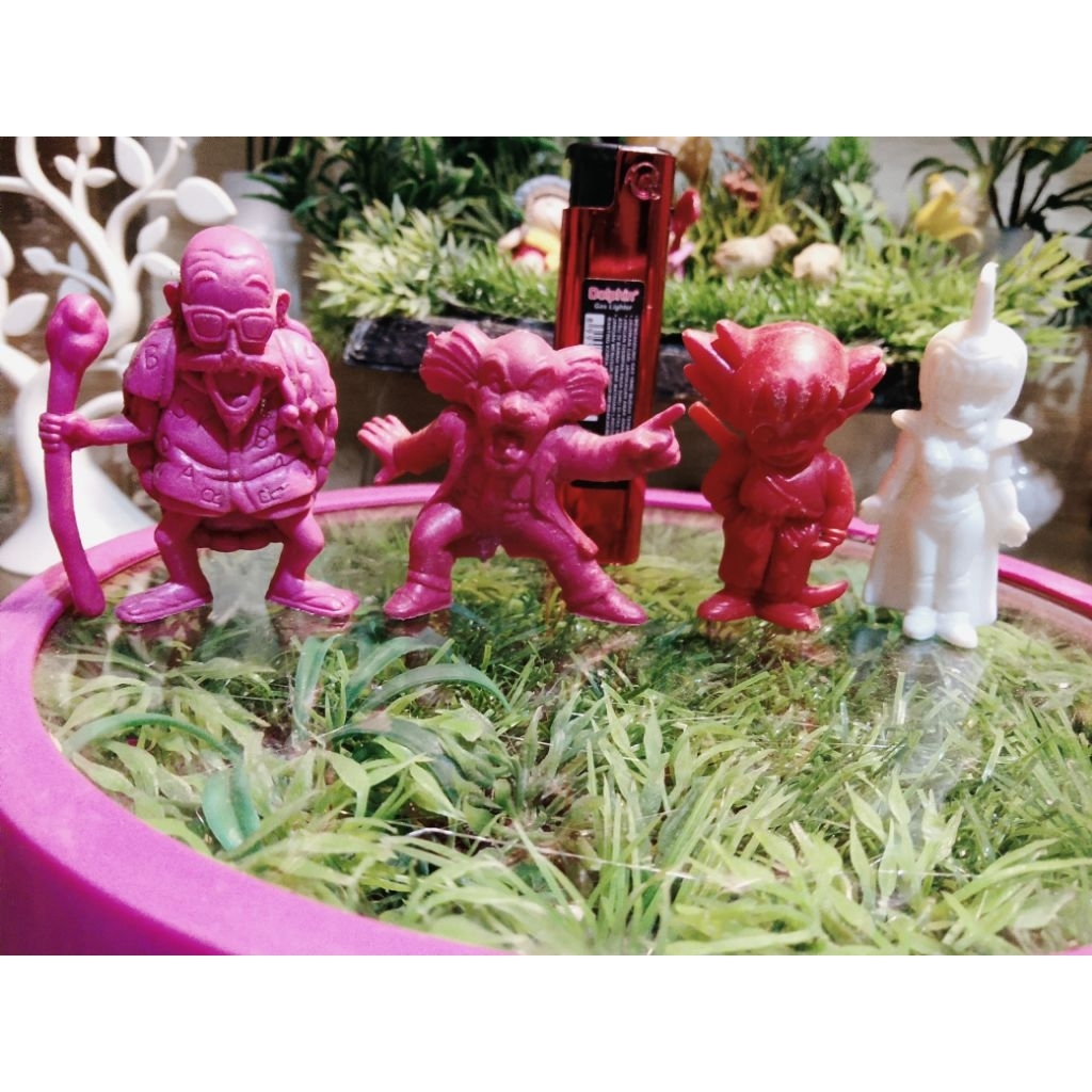 set action figure dragon ball jadul bekas baik
