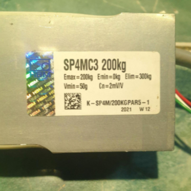 LOAD CELL TIMBANGAN HBM SP4MC3 200KG