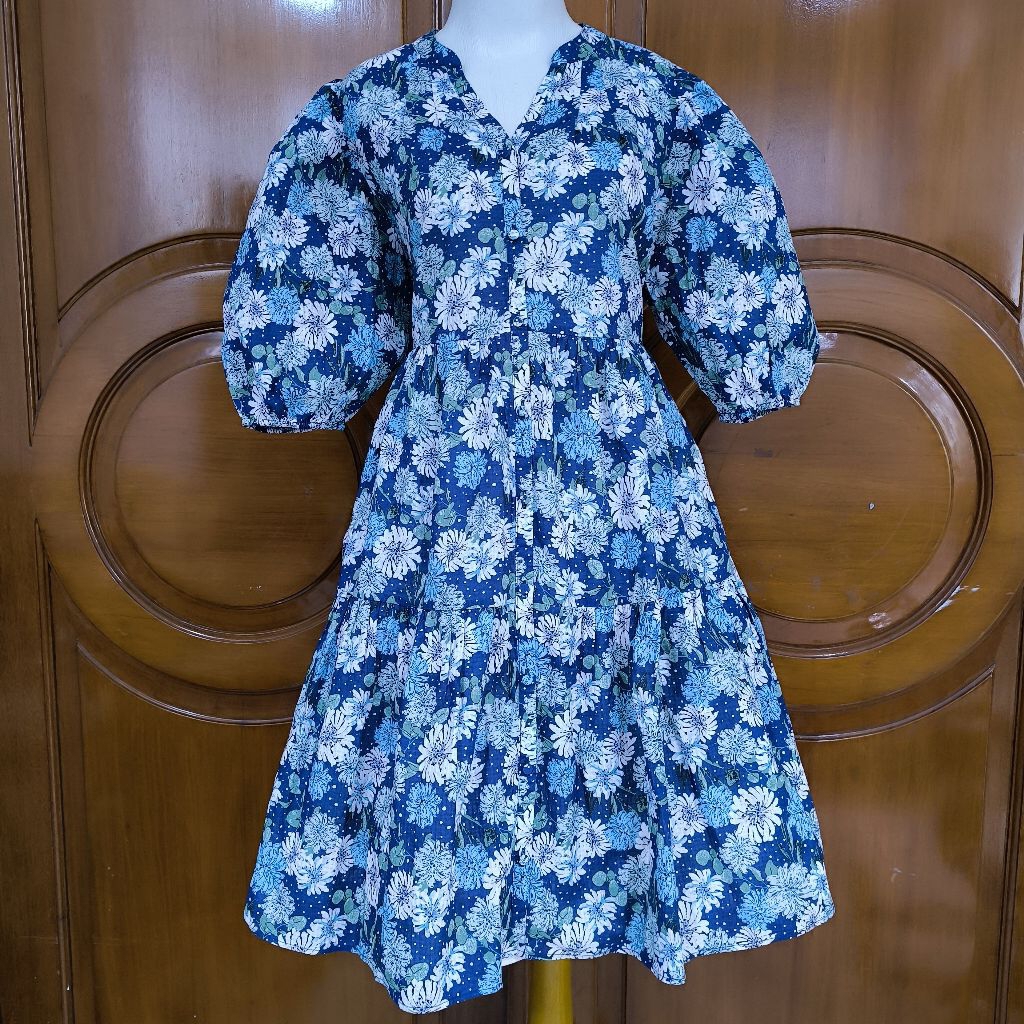 dress bunga uniqlo Paul&Joe