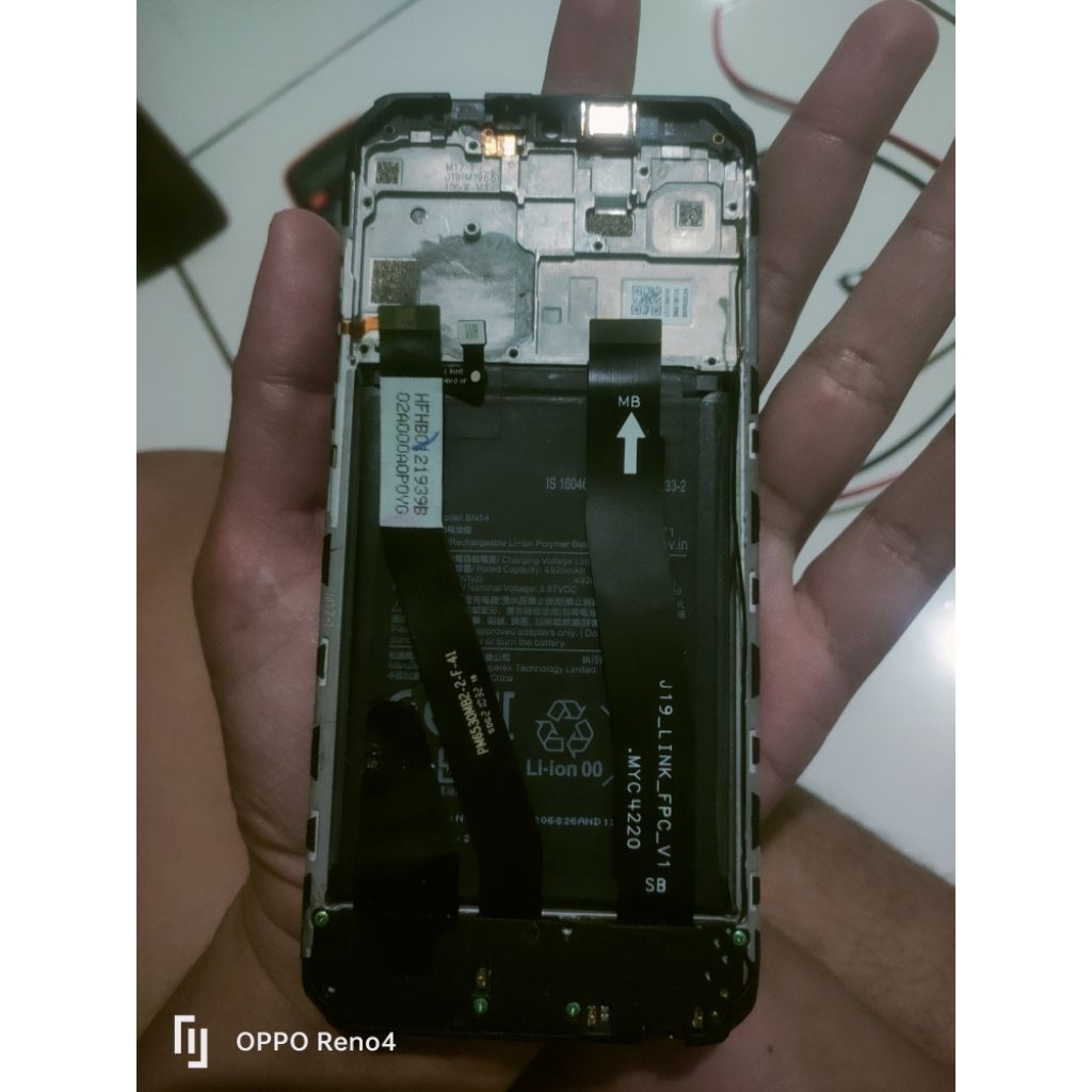 lcd original copotan redmi 9