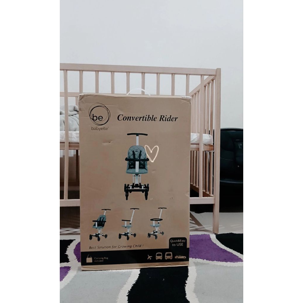 stroller convertible rider