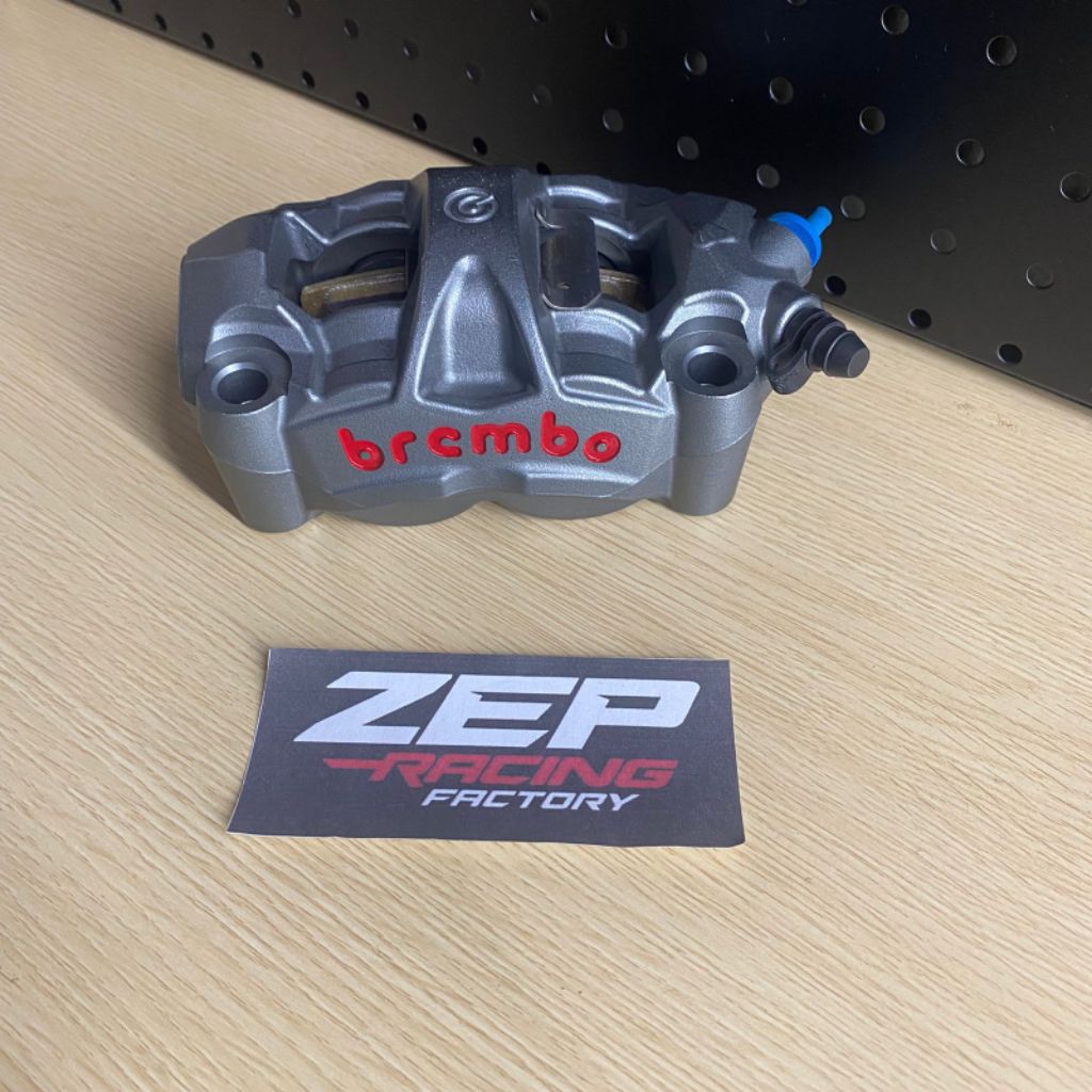 kaliper brembo m50 kanan picht 100mm kaliper brembo 4p grade ori 1:1 Made in Taiwan