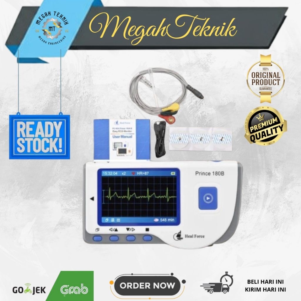 ECG Electrocardiogram Monitor PC80B Healforce Elektrokardiogram PC-80B
