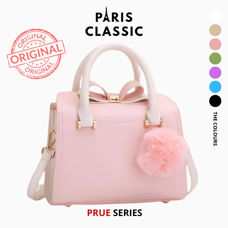 Tas Selempang Kerja Wanita Branded Original Kekinian Import Terbaru Merek Paris & Classic [PC 93325]