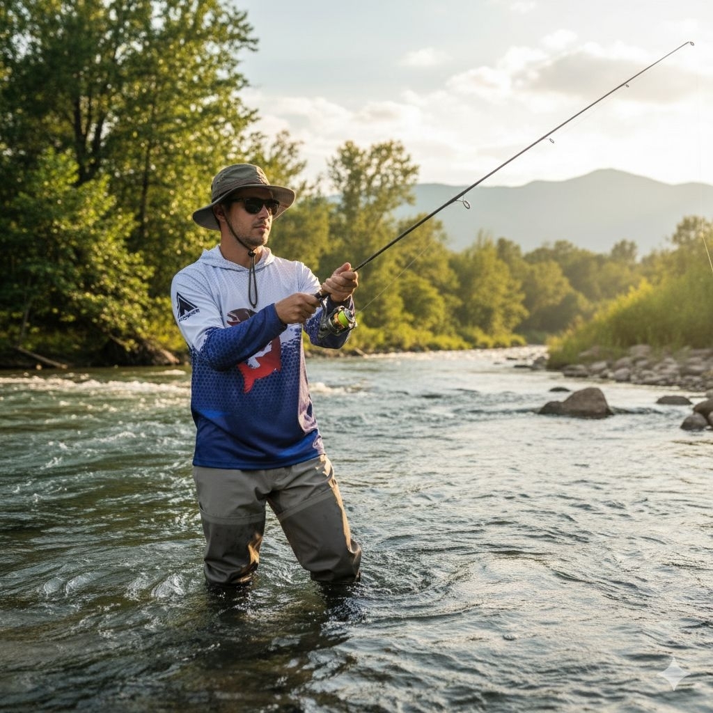 Jersey mancing full printing - Jersey fishing printing - Jersey premium - Jersey printing - baju man