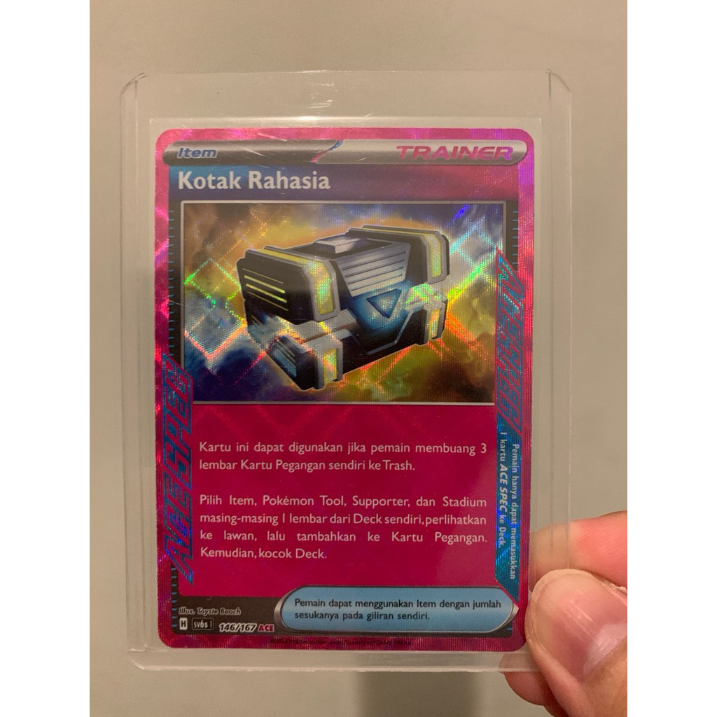 Kartu Pokemon Ace Spec Kotak Rahasia