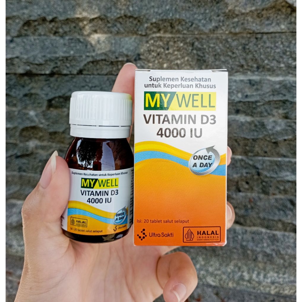 My Well Vitamin D3 4000 IU