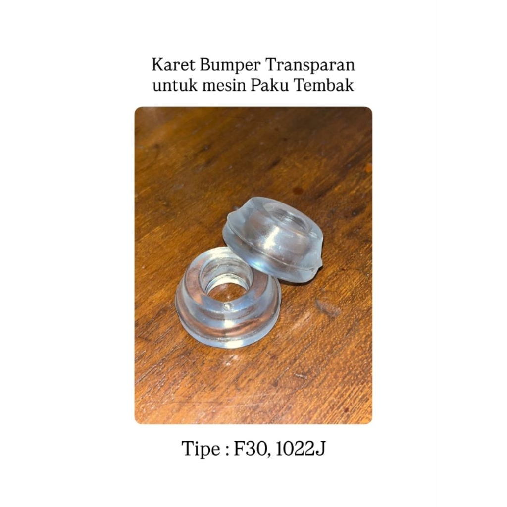 Karet Bumper Putih Mesin Paku Tembak / Air Nailer / Stapler F30, 1022 J