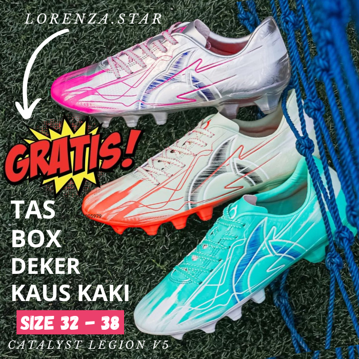 BELI 1 GRATIS BANYAK  Sepatu Bola Ortuseight Catalyst Legion V5 FG Junior Anak Anak Termurah Paling 