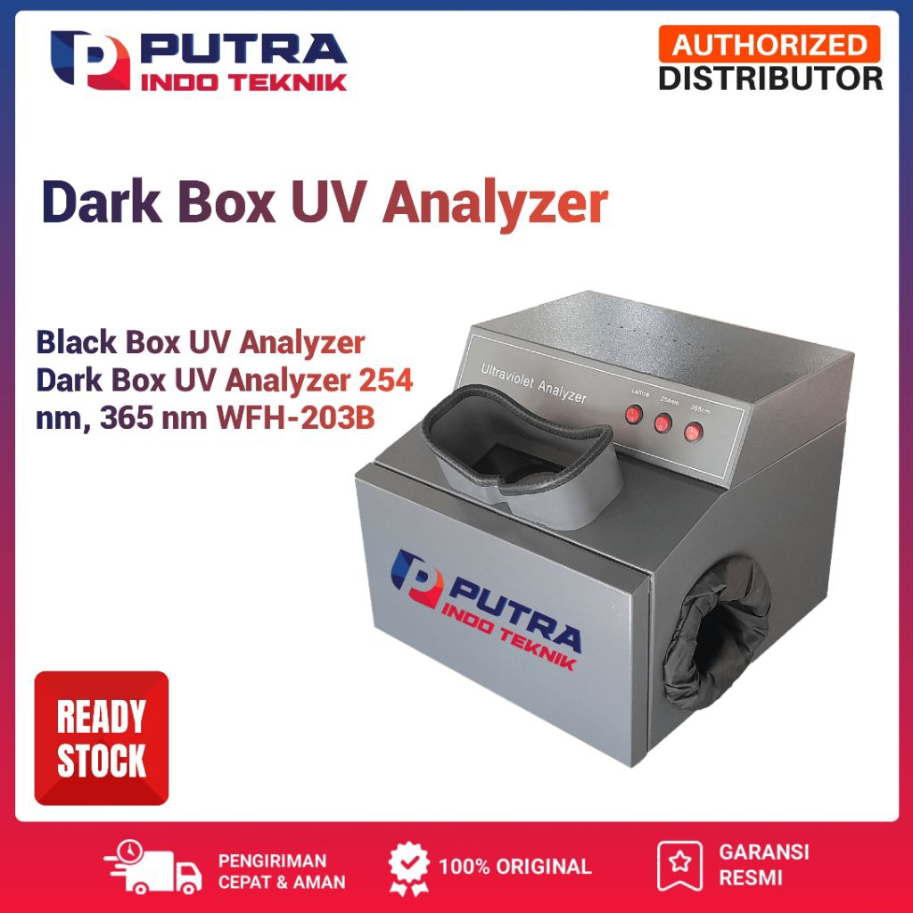 Black Box UV Analyzer Dark Box UV Analyzer 254 nm, 365 nm WFH-203B