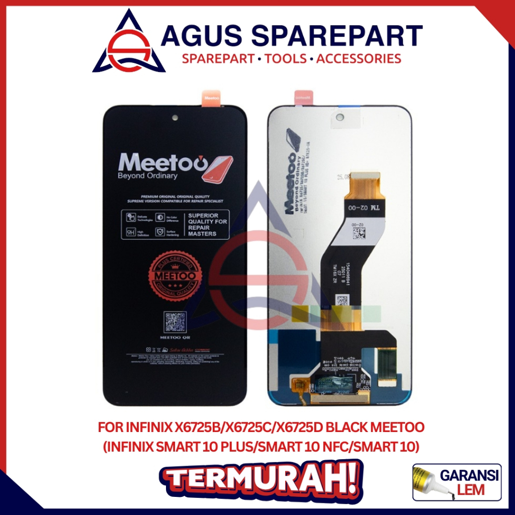 LCD TOUCHSCREEN INFINIX X6725B / X6725C / X6725D / INFINIX SMART 10 PLUS / SMART 10 NFC / SMART 10