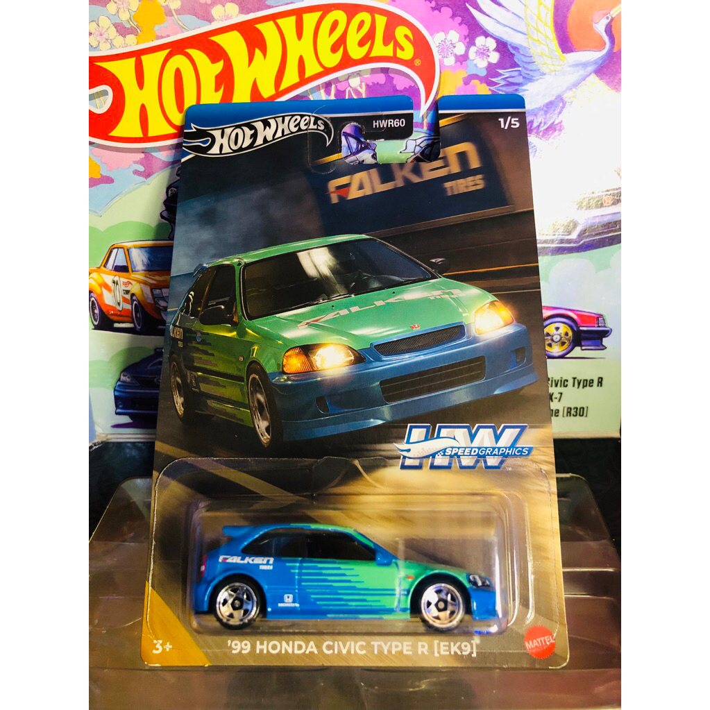 HOT WHEELS CIVIC EK9 FALKEN