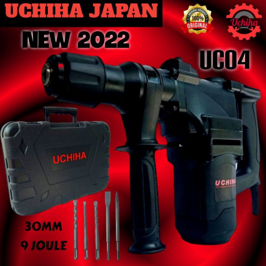 UCHIHA UC 04 Mesin bor beton 26 mm Sds plus Rotary Hammer Drill 30 mm