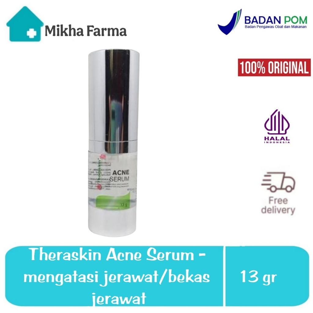 Theraskin Acne serum - Anti jerawat & memutihkan bekas jerawat