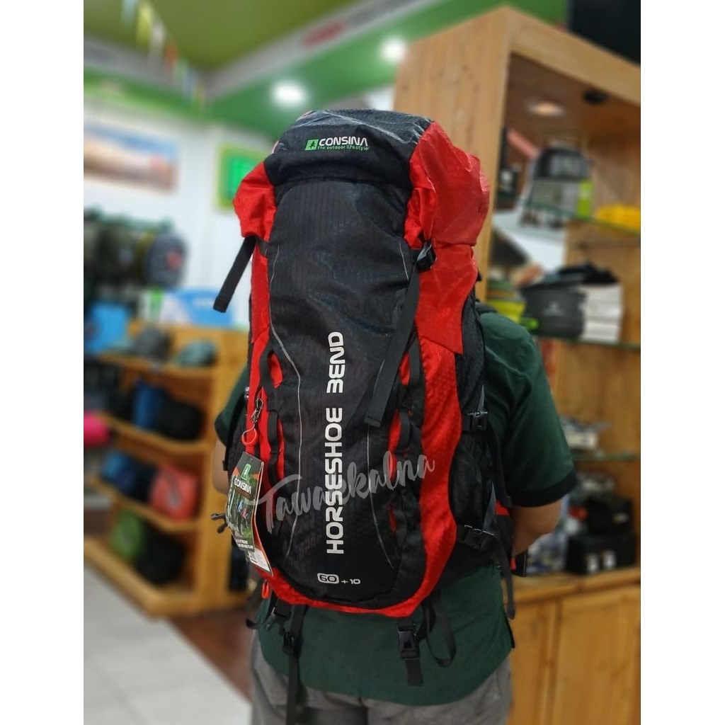Tas Carrier Consina HORSESHOE BEND 60 + 10 Liter
