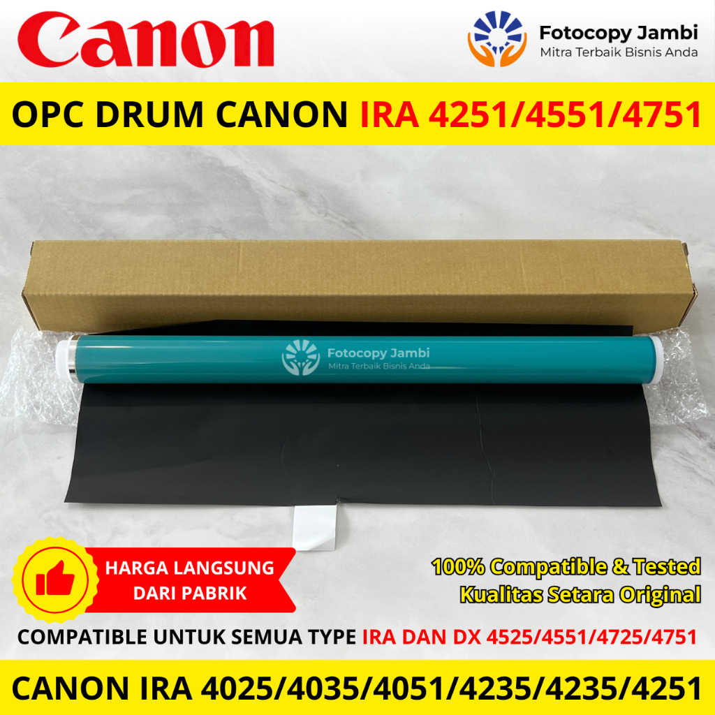 OPC Drum Canon IRA4025/4035/4045/4051/IRA 4225/4235/4245/4251/IRA 4525/4535/4545/4551