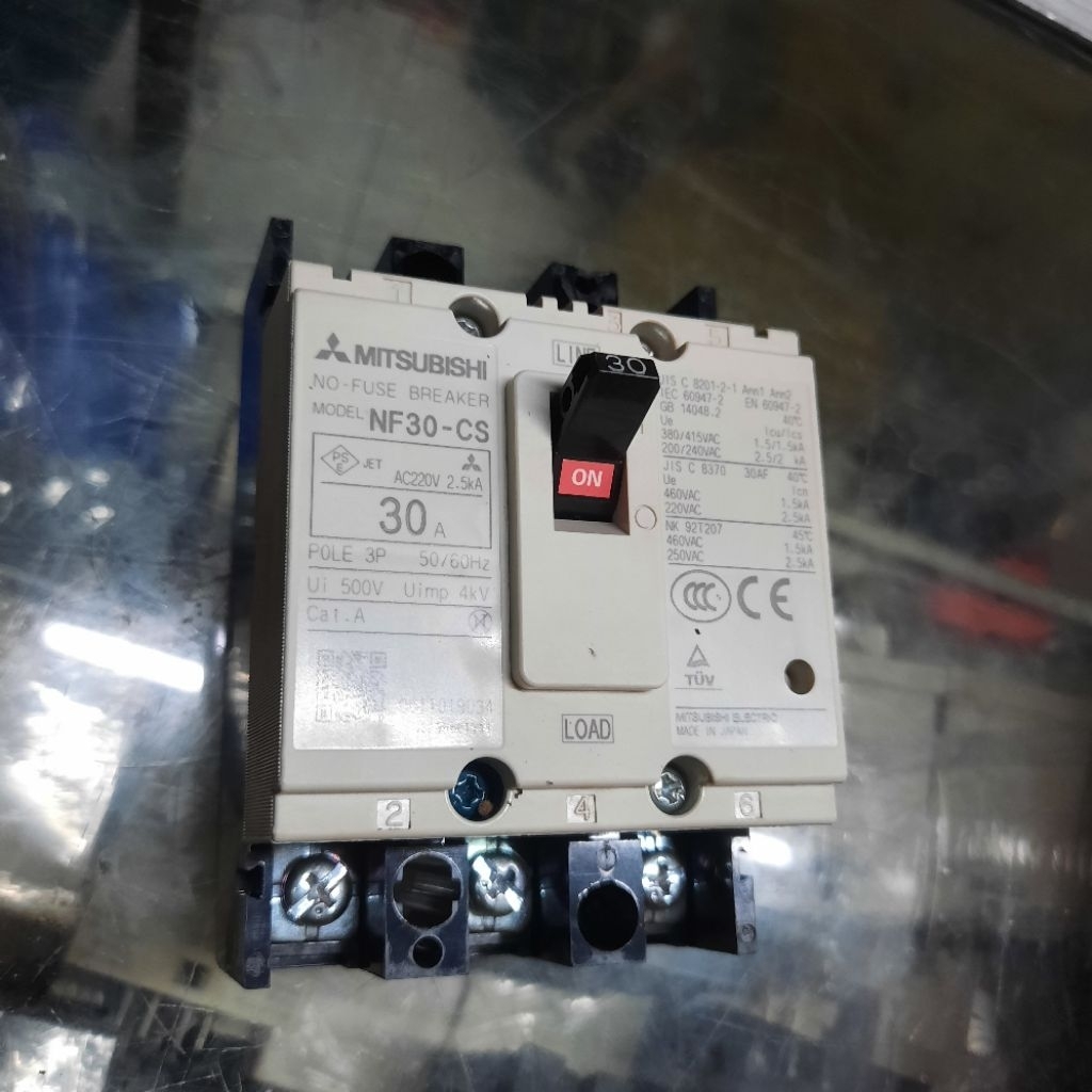 mccb breaker nfb mitsubishi nf30cs 3p 30A