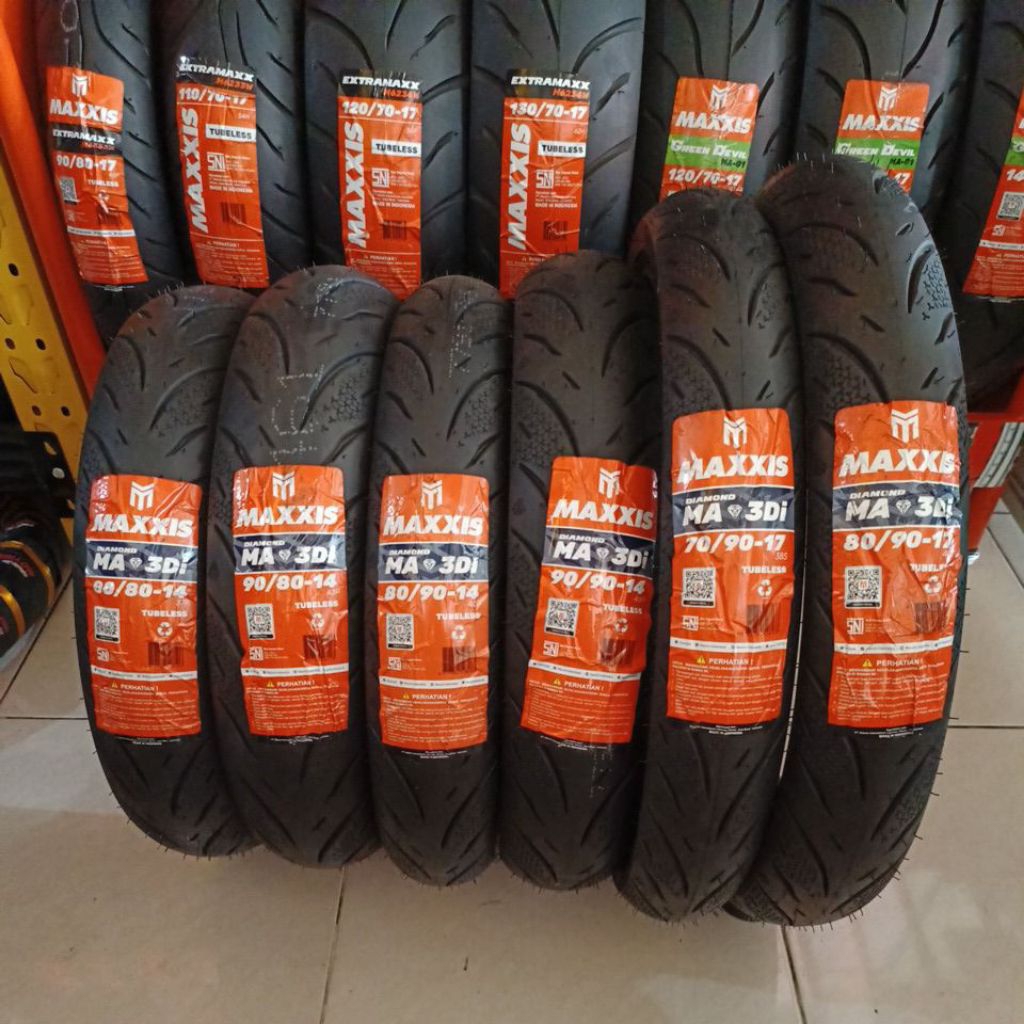 Maxxis New Diamond MA-3DI ring 14 & ring 17 Tubeless Free Pentil