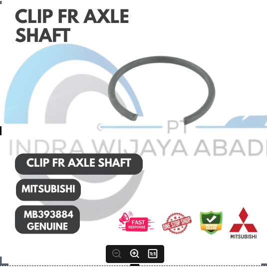 CLIP FRONT AXLE SHAFT TRITON MB393884 GENUINE