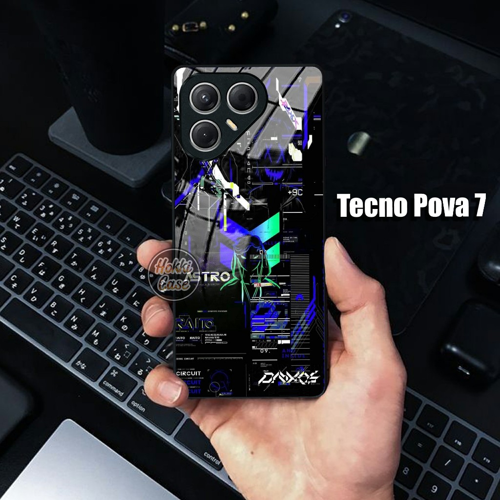 Case Tecno Pova 7 - Softcase Glass Tecno Pova 7 - Casing Hp Tecno Pova 7 - Silikon Tecno Pova 7 - Ke