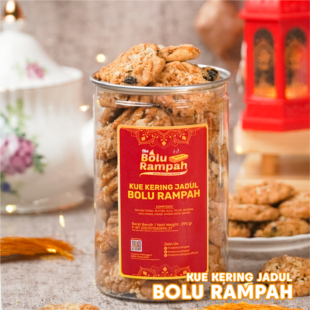 The Bolu Rampah Kue Kering Jadul - Oleh oleh Khas Makassar