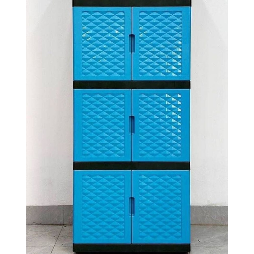 Lemari plastik 3 susun Tebal, pontianak