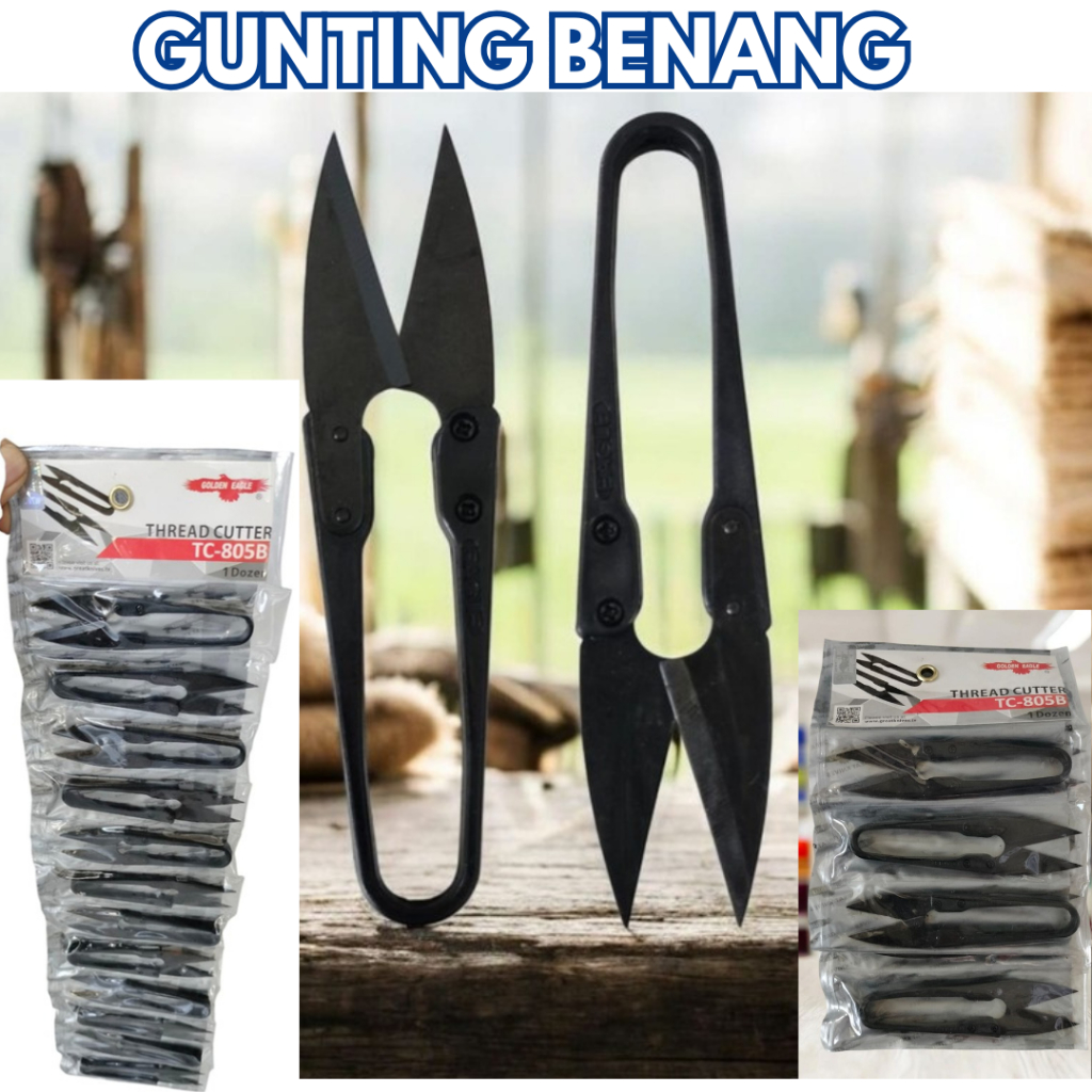 gunting benang kain ,gunting cekris besst quality buang benang golden eagle TC-805B,.TAJAM DAN KUAT.
