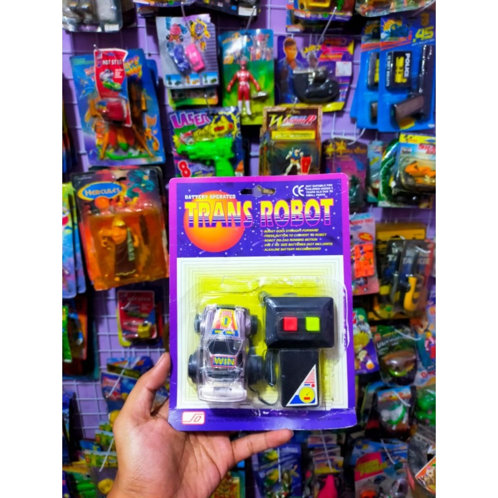 RC trans robot jadul