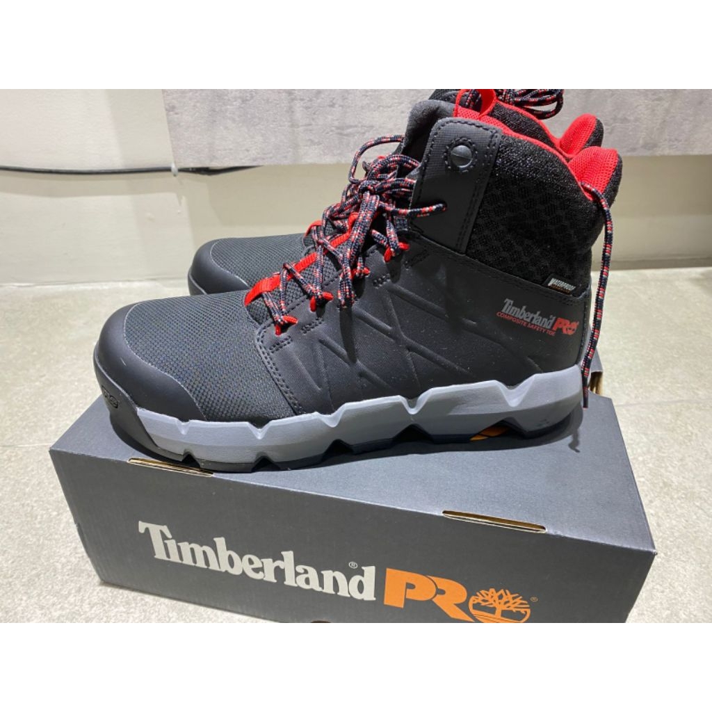 READY STOCK TIMBERLAND PRO MORPIX COMPOSITE SAFETY TOE BLACK SIZE 7.5US / 40