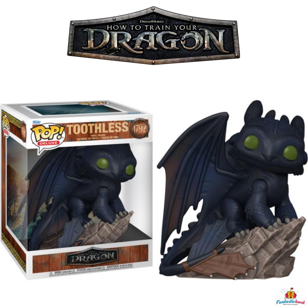 Funko POP Deluxe How to Train Your Dragon (2025) - Toothless #1792