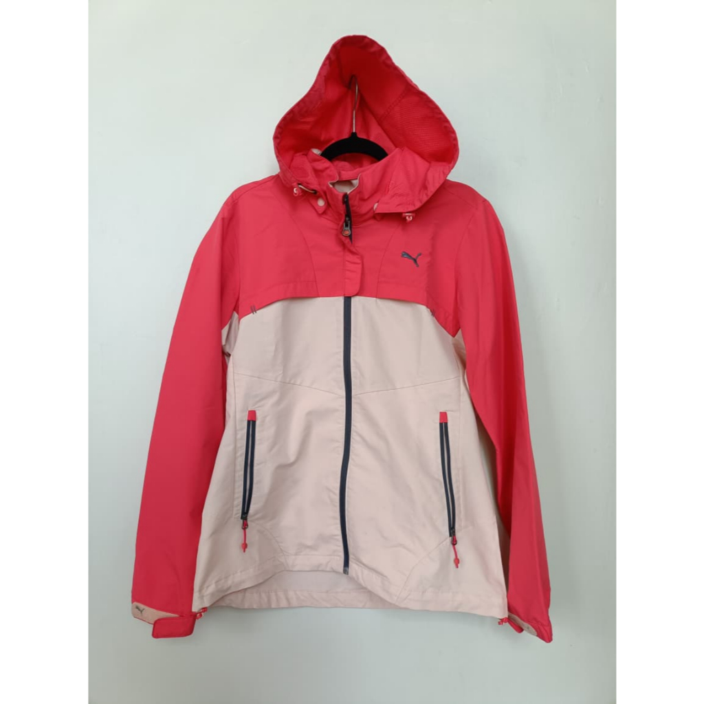 (PRELOVED) PUMA SWEATER JACKET PINK BY WDYS
