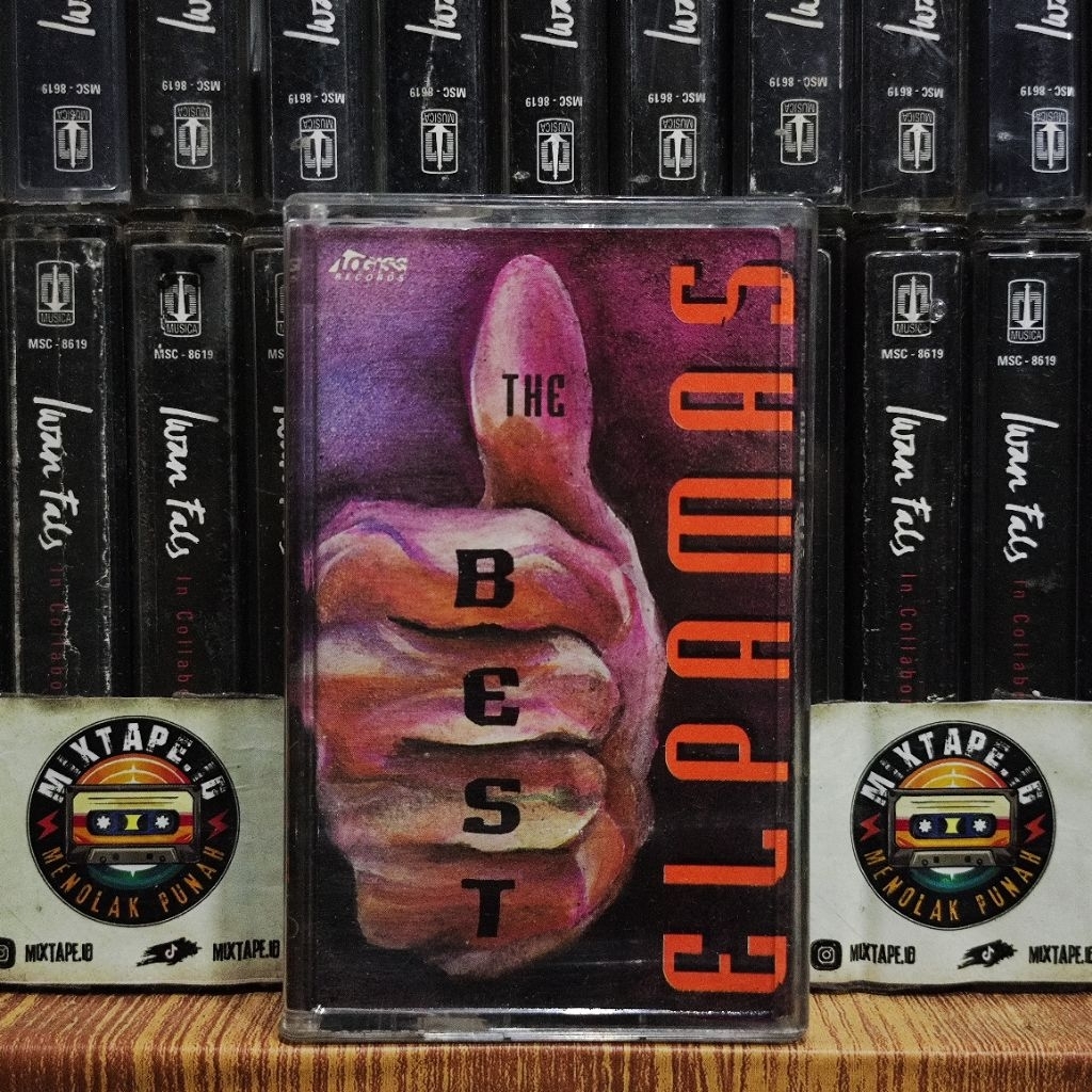 Kaset - Elpamas - The Best - Radio Tape - Kaset Pita - Radio - Pemutar Kaset - Retro - Classic - Cas