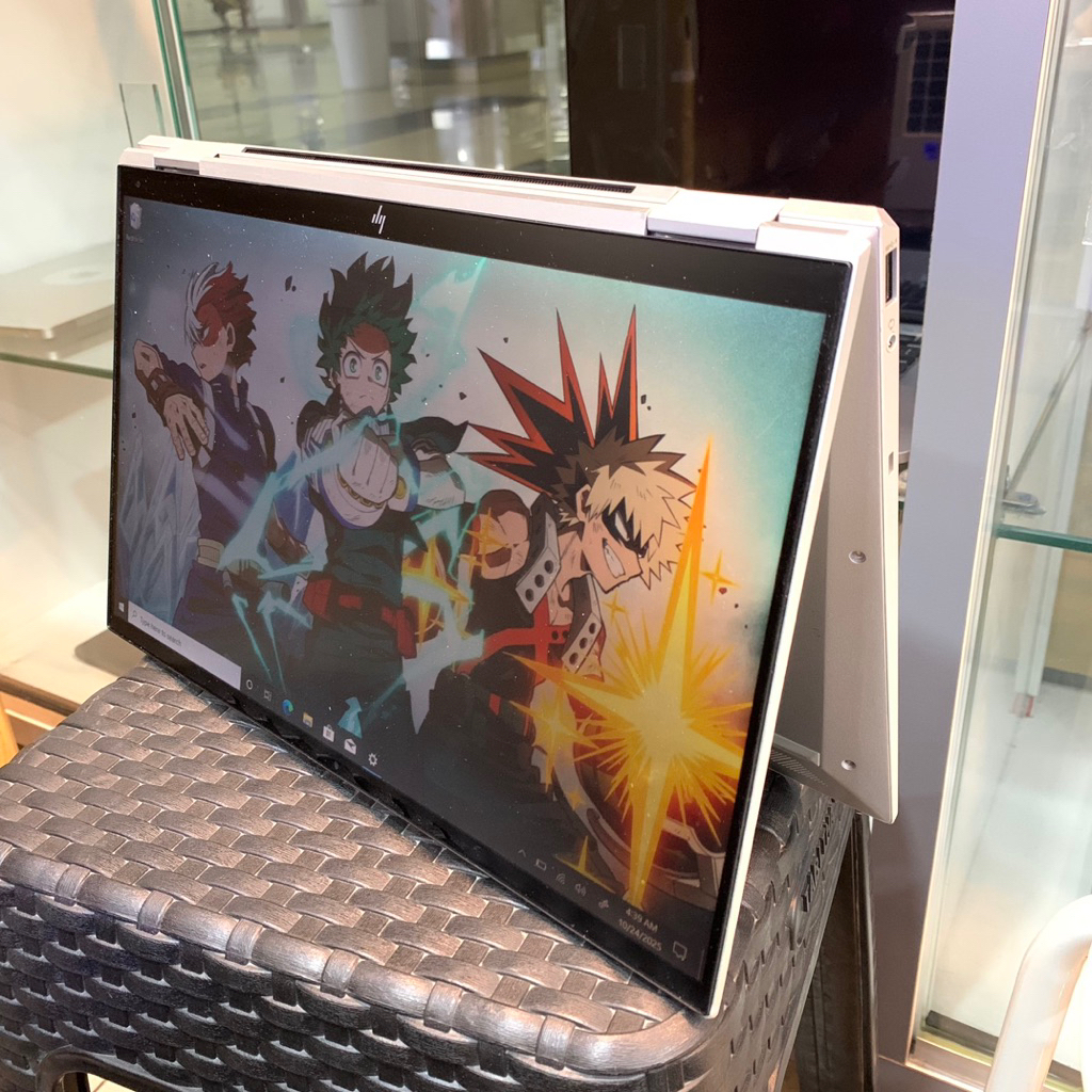 Laptop Hp X360 1040 G8 Notebook PC core i7 gen 11 || RAM 16gb SSD 512gb + di lipat 360 TOUCHSCREEN