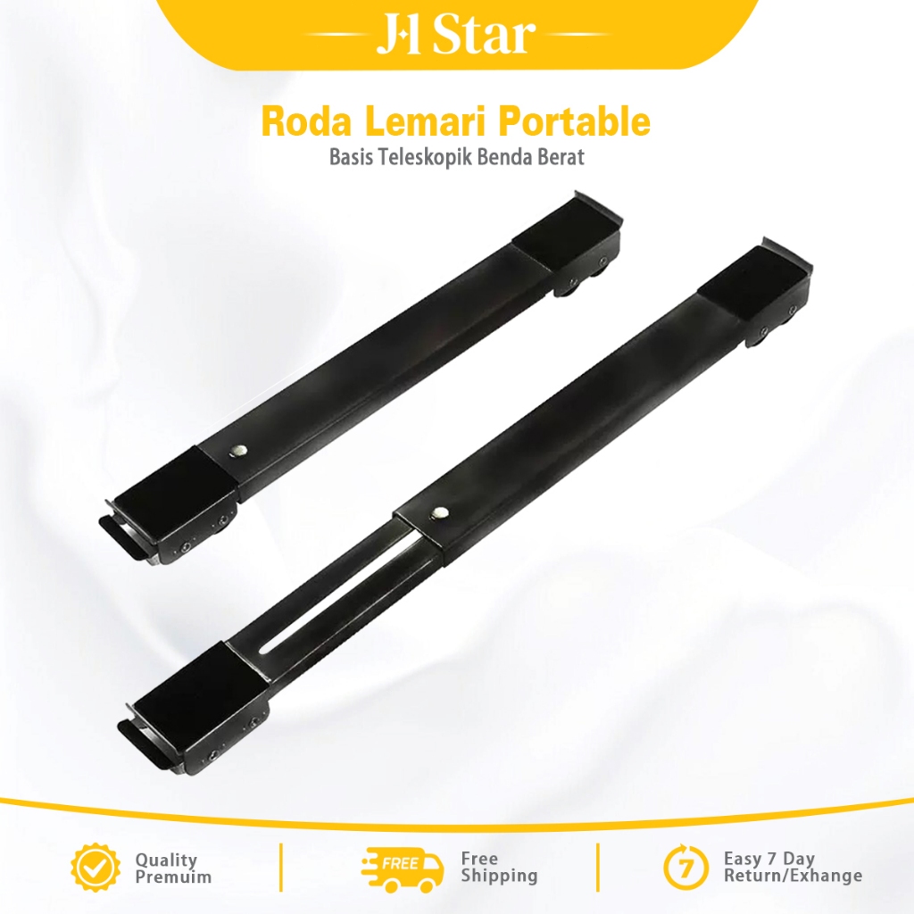 Roda Lemari Portable Roda kulkas/Tatakan mesiicuci /Kaki kulkas/Tatakan kulkas