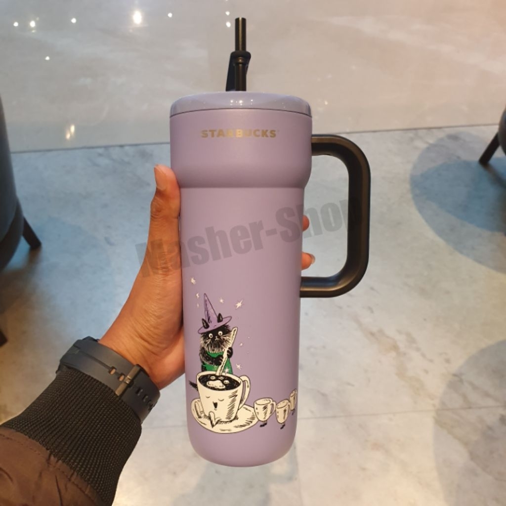 Tumbler Starbucks Halloween Handle 2025