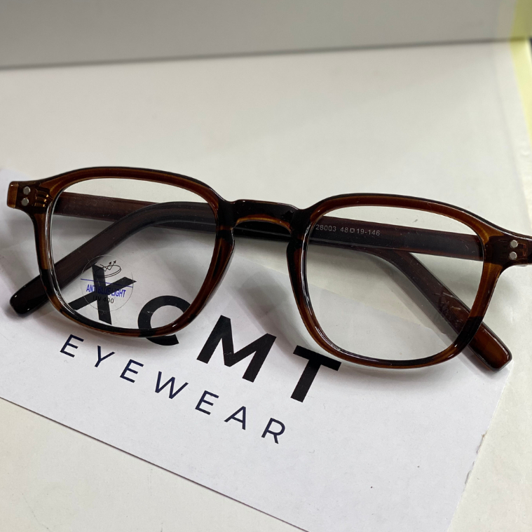 Frame Kacamata Kotak Korea Pria/Wanita (Minus/Plus/Cylinder) - Vanka